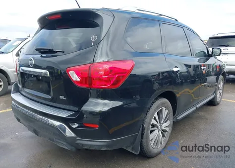 2018 Nissan Pathfinder Sl из США, поврежденный, VIN 5N1DR2MN0JC620268